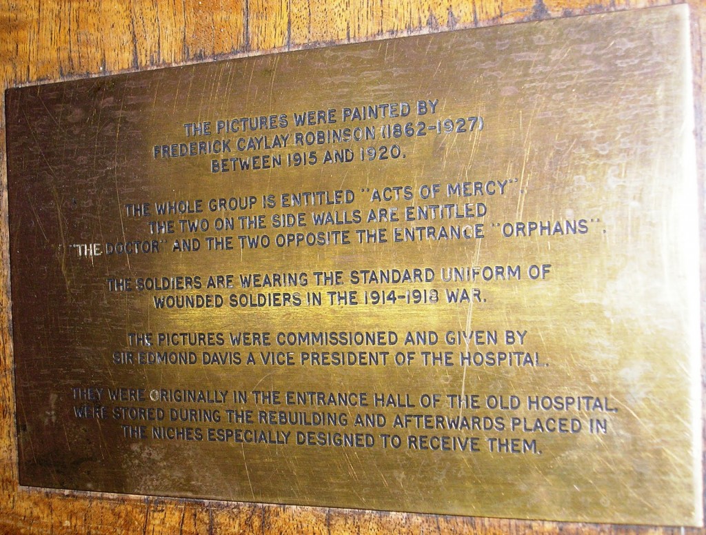 brass plaque
